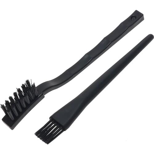 1pcs Black Anti Static PCB cleaning tool ESD electronic component cleaning desoldering tool brush for Mobile Phone Laptop