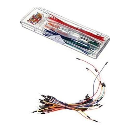 140pcs U Shape Solderless Breadboard Jumper Cable Wire Kit + 65PCS cables DIY