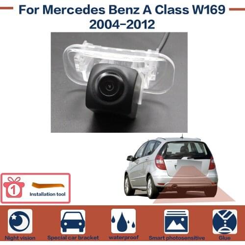 Car Rear View Reverse Backup Camera Starlight Night Vision High Quality For Mercedes Benz A Class W169 2004-2012
