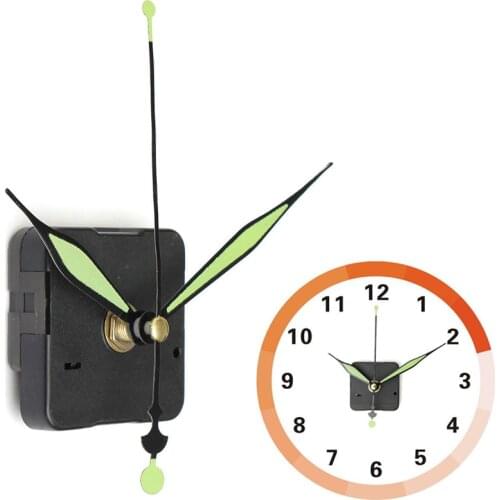 DIY Clock Mechanism Parts Classic Hanging Black Quartz Watch Wall Clock Movement Mechanism Part DIY Repair WN0409