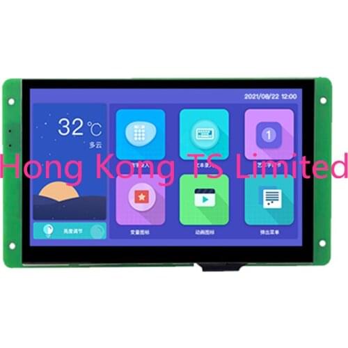 DMG80480C070_04WTC 7 inch technology smart serial screen T5L0 touch optional LCD display DMG80480C070_04WN DMG80480C070_04WTC
