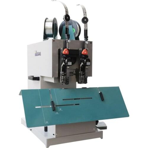 Double Head Saddle Mueller Head Iron Wire Wire Binding Machine High Quality Saddle Flat Nail High Speed Stapler Folding Machine