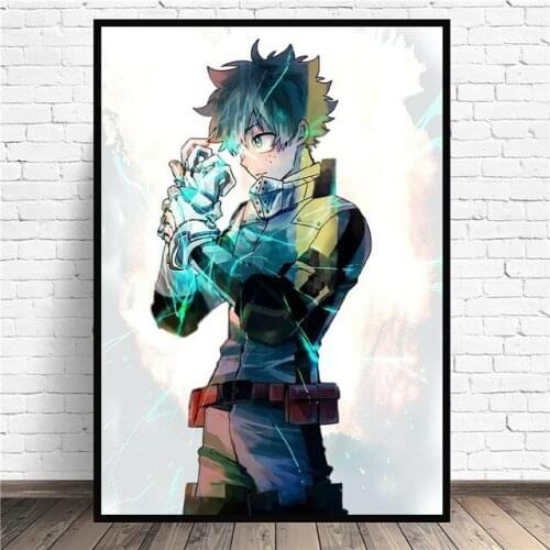 HD Print Painting My Hero Academia Home Boy Anime Cool Decor Canvas Poster Modular Pictures Modern Living Room No Frame Wall Art