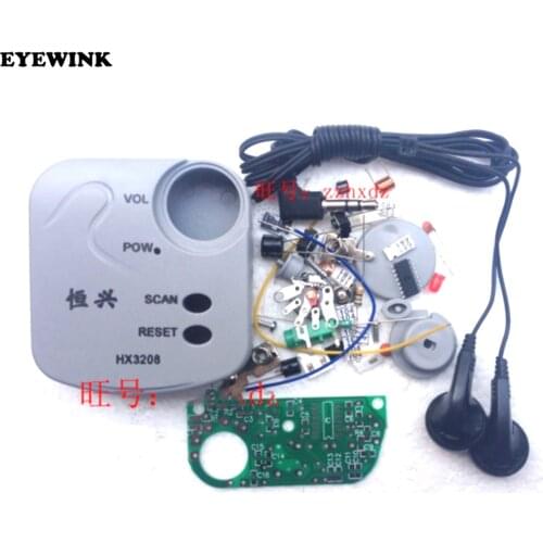 FM Micro SMD Radio DIY Kits FM Frequency Modulation Radio Electronic Production Training Suite