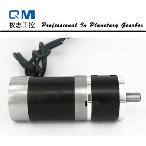 Gear brushless dc motor nema 23 120W 24V bldc motor planetary reduction gearbox ratio 5:1