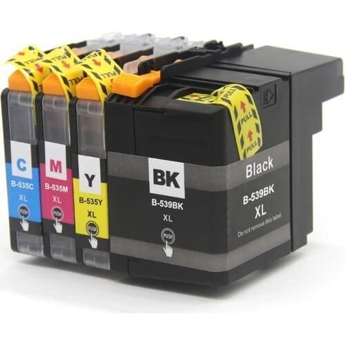 Premium®Brother DCP J105 Compatible 4 Color Equivalent Cartridge Kit