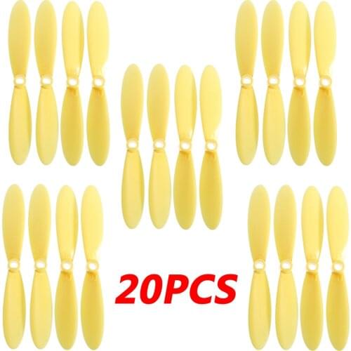 20PCS H122D-10 Propeller Props For RC Drone Quadcopter Hubsan H122D Spare Parts CW CCW Blades Accessories