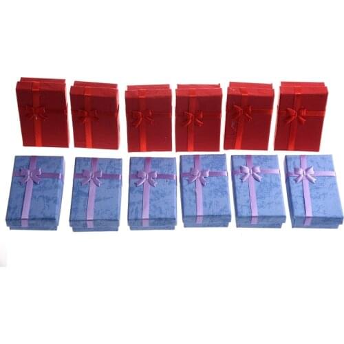 Kili 12 x Luxury Gift Boxes Box for Pendant Bracelet Earring Necklace Ring Dimension:5x8x2.5cm