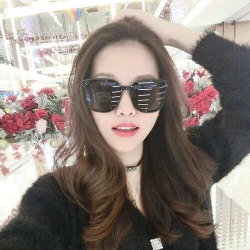 Star Style Cateye Ladies Big Cat Eye Ocean Plastic Sunglasses Rivet UV400 Glasses Women Men