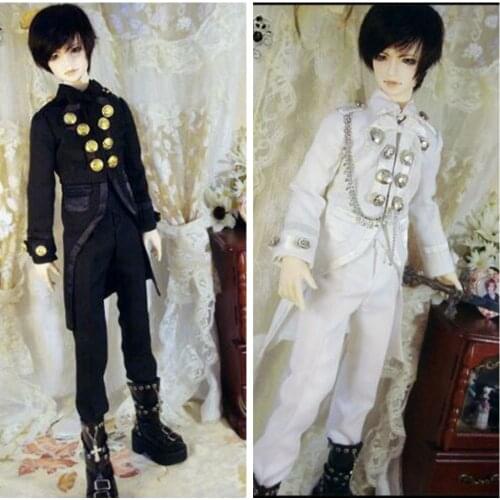 [wamami] 510# White Prince Suit/Outfit 3pc 1/4 MSD 1/3 SD AOD BJD Boy Dollfie