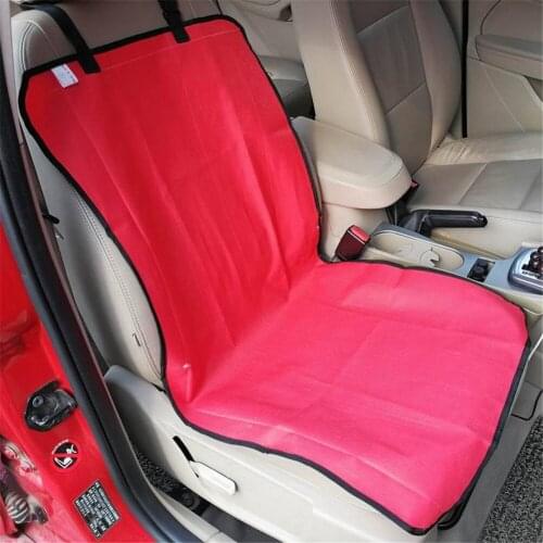 Car Seat Protection for Pets Solid Color Front Passenger Seat Vehicle Dogs Pad Auto Mat Car Styling