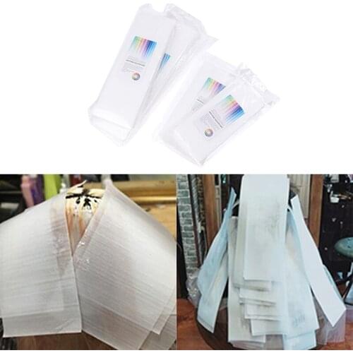 50Pcs Highlight Paper Hair Dyeing Sheets Reusable Hair Coloring Isolation Sheet