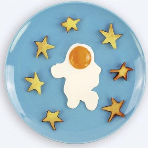 Astronaut Mould Fried Egg Pancake Shaper Omelette Mold Mould Frying Egg Cooking Tools Kitchen Accessories Gadget Rings
