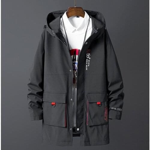 Мужские тренчи с капюшоном DEleventh China At AliExpress