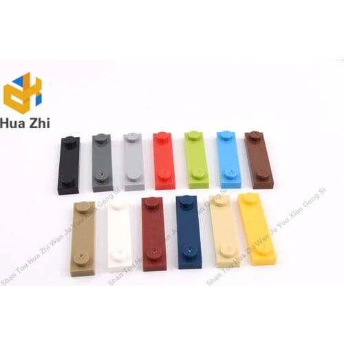 10PCS 92593 Plate Special 1 x 4 with 2 Studs Building Blocks Parts MOC DIY Education Build Toys Brick