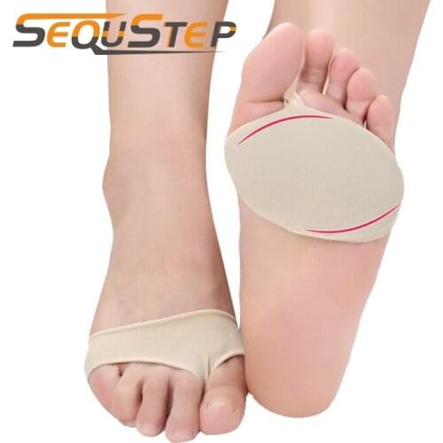 Women High Heel Forefoot Insole Shoe Pad Foot Care Massage Pad Absorb Shock Insole Feet Palm Care Anti Slip Pads Shoe Accessory