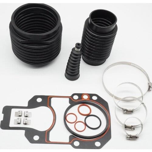 I/O Transom Service Rebuild Repair Kit for MerCruiser Alpha 1 Gen 2 with Bellows and Gimbal Bearing. Replaces 30-803097T1