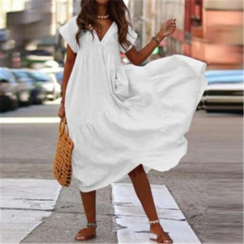 Laseily Summer Cotton Dresses