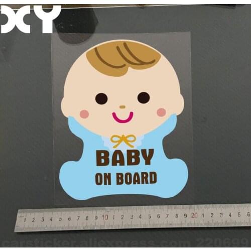 Baby on Board Sign Car Sticker Decals Eflective Waterproof Sticker Drop Ship
