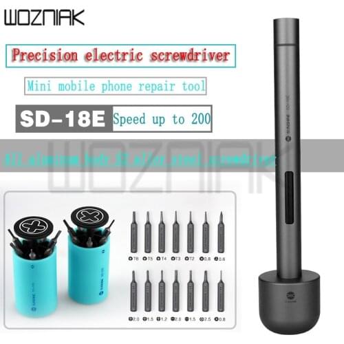 MINI Electric Power Screwdriver repair mobile phone repair teardown tool plum for ipad Mobile camera sd-18e