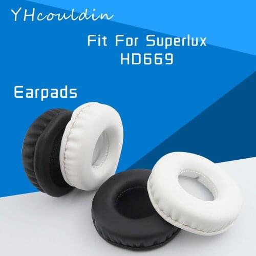 YHcouldin Earpads For Superlux HD669 Headphone Accessaries Replacement Leather