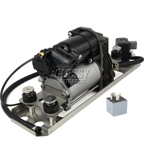 AP03 For BMW 5 Series E61 530d 530xd 530xi 530i 535d 545i Air Suspension Compressor Pump / Bracket / Valve + Relay 37106793778