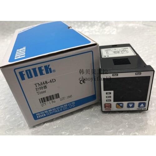 New original FOTEK Timer TM48-4D TMP48-4D TMP48-4DA