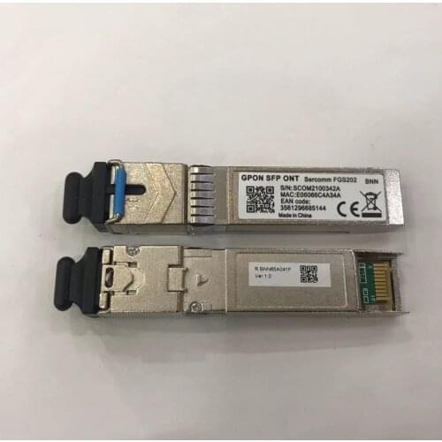 GPON SFP ONT Sercomm FGS202 SCOM2100342A 3561296685144 single mode single fiber