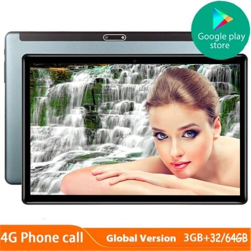 Global tablet pc 10 inch Octa Core Android 9.0 3GB RAM 32GB 1920x1200HD Screen 5G wifi 8.0MP Cameras 4G LTE Phone tablet GPS Pad