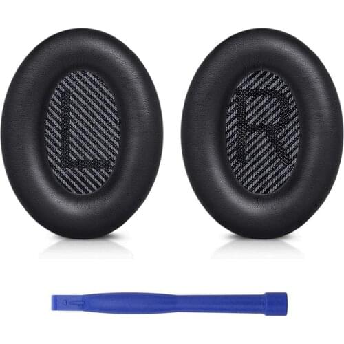 Professional Bose QC35 Ear Pads Cushions Replacement - Earpads Compatible with Bose QuietComfort 35 (QC35) Headphones