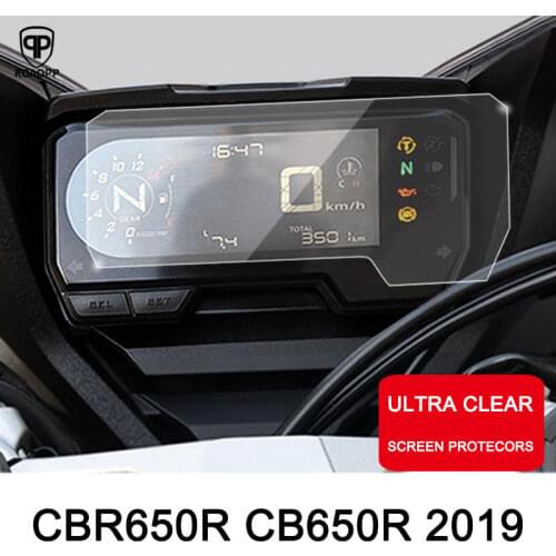 ROAOPP Motorcycle Cluster Scratch Protection Film Cluster Screen Protector Instrument Film for HONDA CBR650R CB650R 2019
