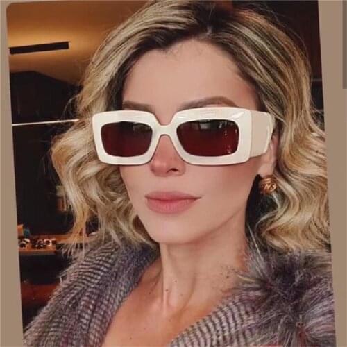 Italy Designer Eyewear Oversized Black Rectangular Sunglasses Women Men thick Square Sun Glasses Luxury Brand Optical Frames