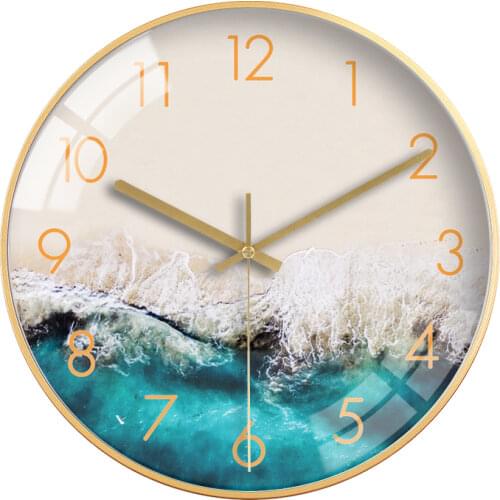 Modern Design Wall Clocks Decorative Living Room Silent Bedroom Luxury Wall Clock Wall Watch Kitchen Clock Mechanism Gift FZ043