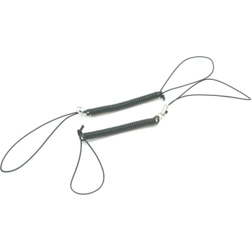 PU plastic telescopic spring rope Cell phone pen strap Lanyard strap accessories Keychain Rope for cards touch stylus Lanyard