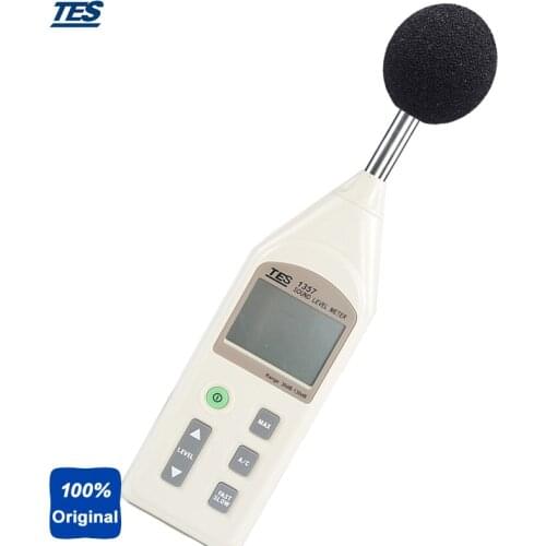 TES-1357 Noise Dose Tester Sound Level Meter Range from 30 to 130dB with A&C Frequency Weighting