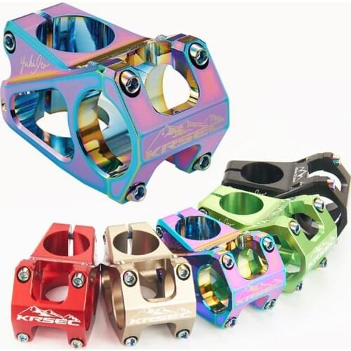 Bicycle Short Stem CNC Hollow Stem Aluminum Alloy 6061 Ultra Light Short Stem 31.8*45MM Mountain Bike Stem