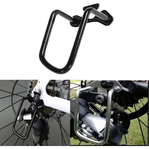 Hot Bike Protection Cover Iron Bicycle Cycling Rear Derailleur Chain Guard Protective Guard Aluminum Frame Bicycle Protector