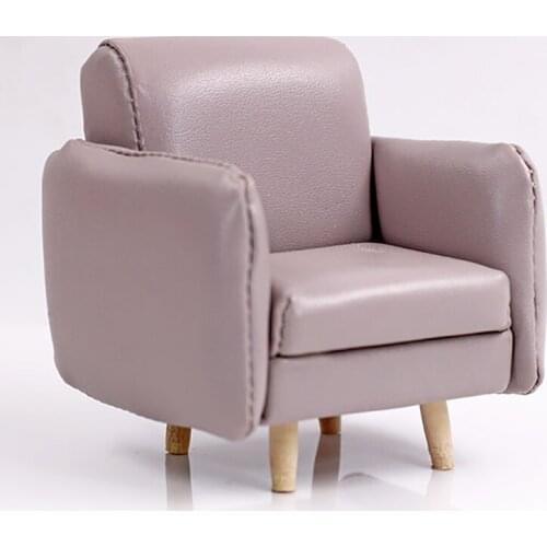 1/12 Soldier Scene Accessories Simulation Leather Sofa Leisure Sofa Furniture Fit For 6'' Action Figure Toy Model Gift Display