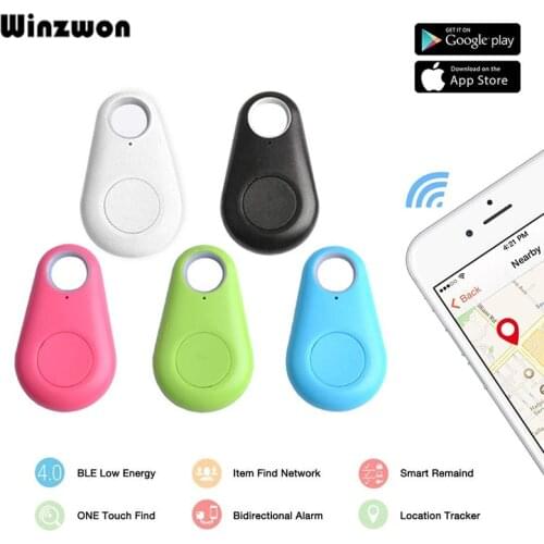 1Pcs Mini GPS Tracker Pet Dog Cat Tracker Bluetooth Alarm GPS Locator Anti Lost Theft Device Pet Wallet Keys Car Tracer Finder