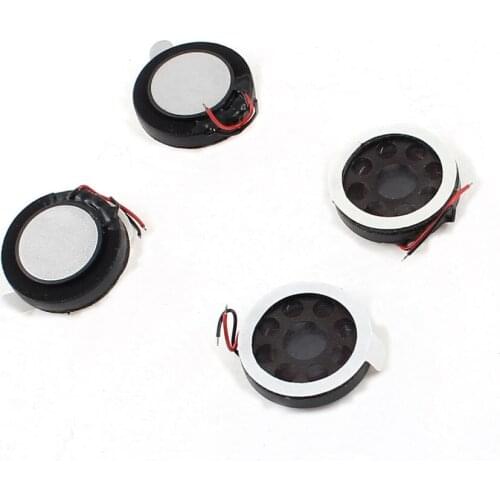 10pcs 1W 8R Ultra-thin Speaker 1 ohm 8 Watt Loudspeaker Diameter thickness 16MM With Wire Speaker For Moblie Phone Loud speaker