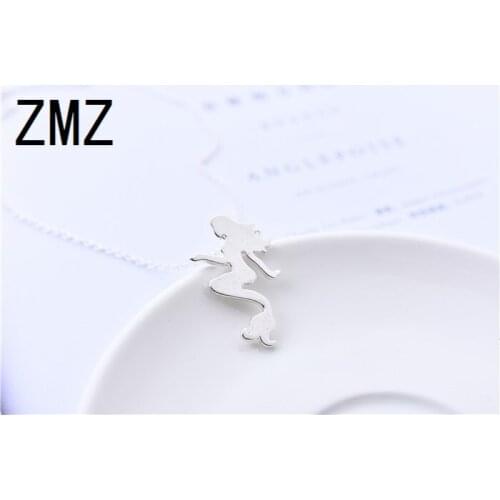 2019 Europe/US Fashion The Little Merm Pendant Cute Necklace Gift For Mom/Girlfriend Party Jewelry
