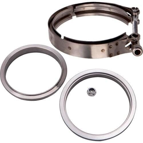 4" Universal Stainless Steel V-Band Clamp Flange for Turbo Exhause Down Pipe