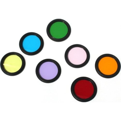 5PCS Agnicy M48*0.75mm Optical Glass Telescope Accessories 2 Inches Moon Nebula Planet Color Star Filter Lens M000549