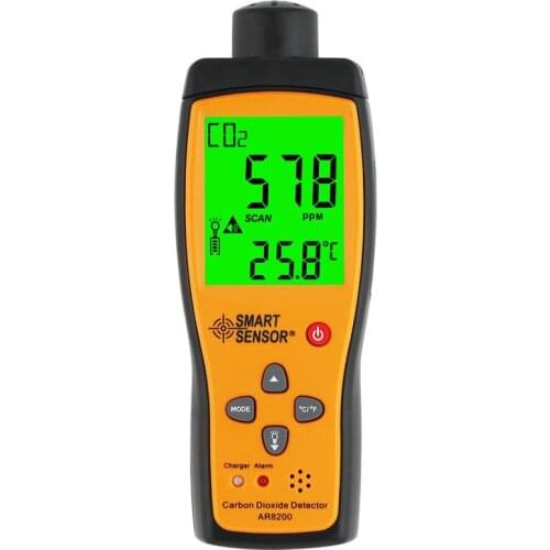 AR8200 Hot Smart Sensor CO2 Carbon Dioxide Gas Detector Meter