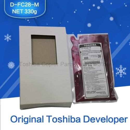 FC28 Developer Original Toshiba Copier Parts Magenta Color Developer D-FC28-M 6LH47947100 For 2330C 2830C 2820C 2530C 3530C