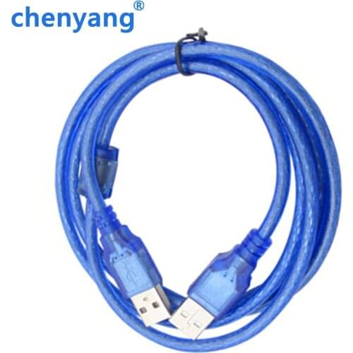 USB2.0 data Short line public to public double headed mobile hard disk box data line notebook radiator connection cable 0.3m-5m