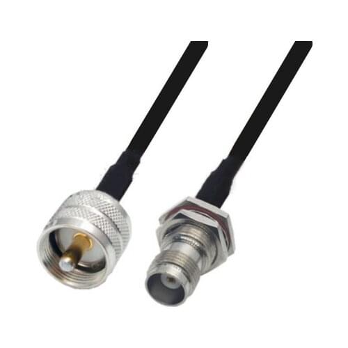 RG58 Cable UHF PL259 Male to TNC Female Connector WiFi Antenna Extension Pigtail jumper cable
