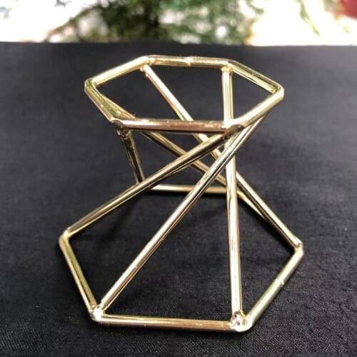 Metal Display Stand for Crystal Glass Lens Ball 60 80 100mm Divination Photography Lensball Base Big Magic Sphere Globe Holder