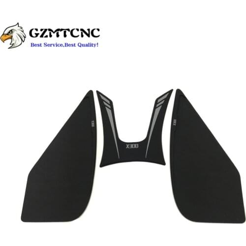 Motorcycle for Kawasaki Versys X-300 2017-2019 2020 Tank Pad Protector X300 17-20 Sticker Decal Gas Knee Grip Traction Pad Side