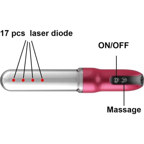 Vaginal Tightening and Rejuvenation Wand LLLT Cold Laser Therapy Mild Cervical